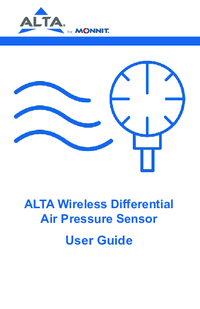 Thumbnail of document Manual - MNS2-9-W2-PS-DP-LPO Monnit Alta Wireless Diff. Air Pressure Sensors